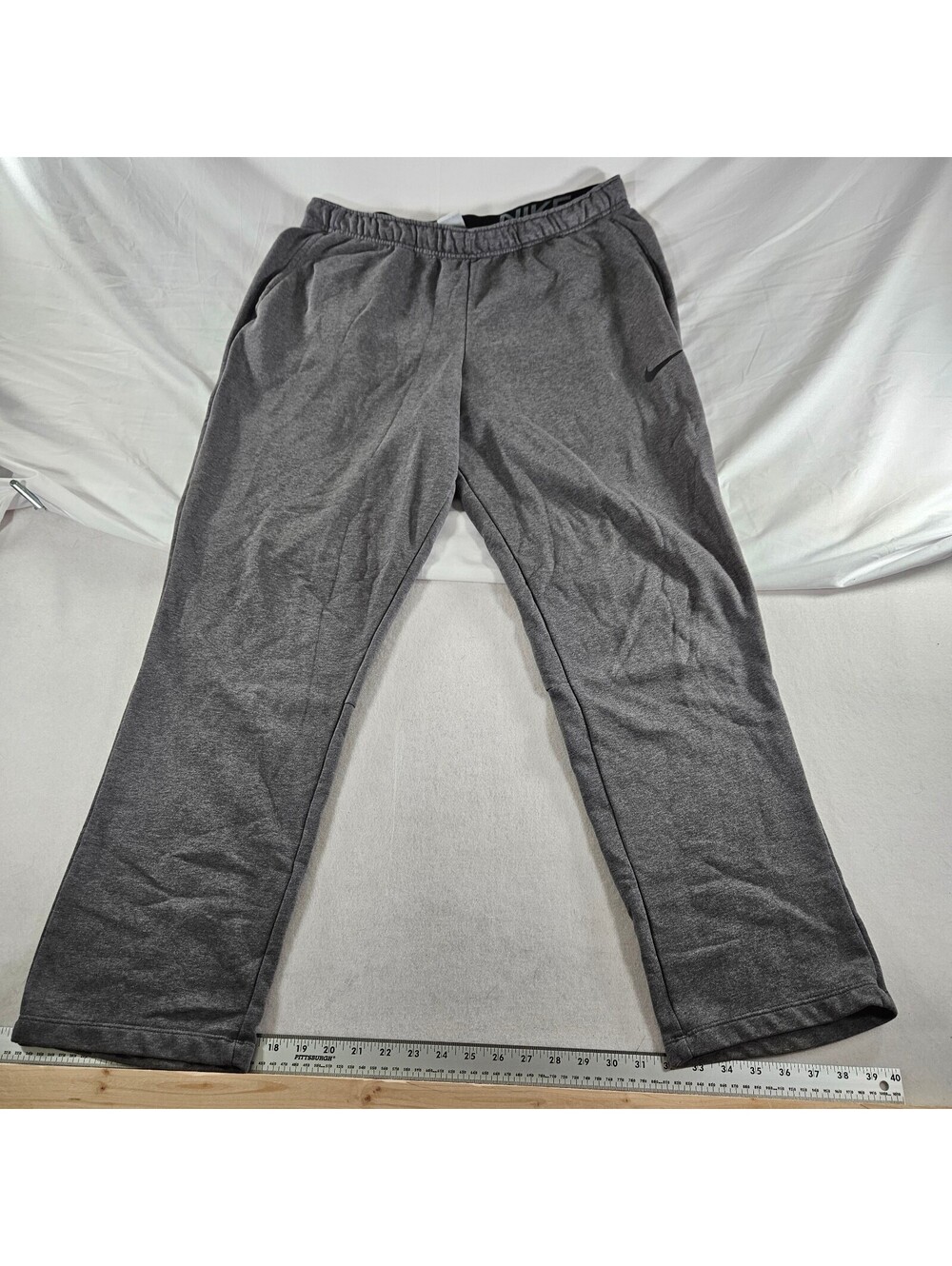 Nike Dri-FIT Gray Sweatpants Men's 2XL XXL Athletic Fleece Lounge Pants